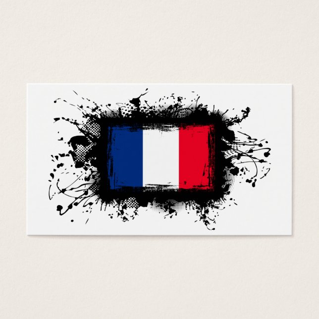 Frankreich-Flagge (Vorderseite)
