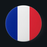 Frankreich-Flagge Button<br><div class="desc">Frankreich-Flagge</div>