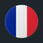 Frankreich-Flagge Button<br><div class="desc">Frankreich-Flagge</div>