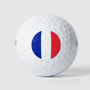 Frankreich-Flagge Golfball