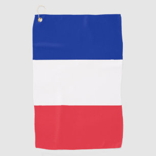 Frankreich-Flagge Golfhandtuch