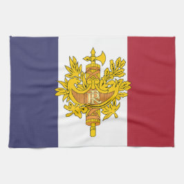 Frankreich-Flagge-Handyhülle Geschirrtuch