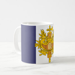 Frankreich-Flagge-Handyhülle Kaffeetasse
