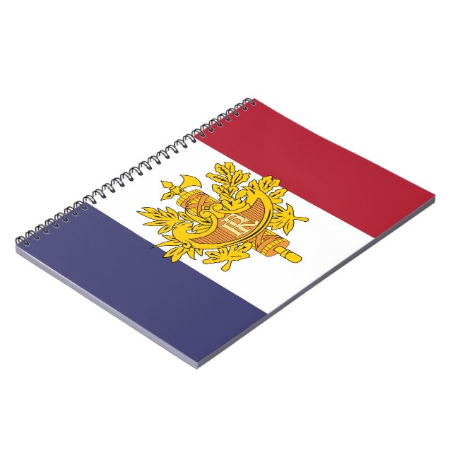 Frankreich-Flagge-Handyhülle Notizblock (Linke Seite)