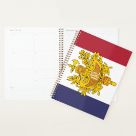 Frankreich-Flagge-Handyhülle Planer