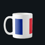 Frankreich-Flagge Kaffeetasse<br><div class="desc">Frankreich-Flagge</div>