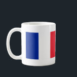 Frankreich-Flagge Kaffeetasse<br><div class="desc">Frankreich-Flagge</div>