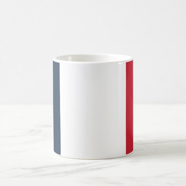 Frankreich-Flagge Kaffeetasse (Mittel)
