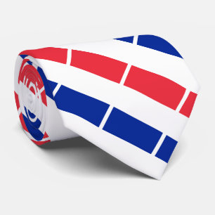 Frankreich-Flagge Krawatte
