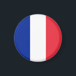 Frankreich-Flagge Magnet<br><div class="desc">Frankreich-Flagge</div>