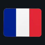 Frankreich-Flagge Magnet<br><div class="desc">Weitere Produkte www.zazzle.com/wowsmiley2</div>