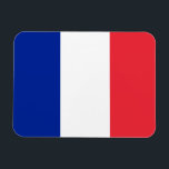 Frankreich-Flagge Magnet<br><div class="desc">Weitere Produkte www.zazzle.com/wowsmiley2</div>