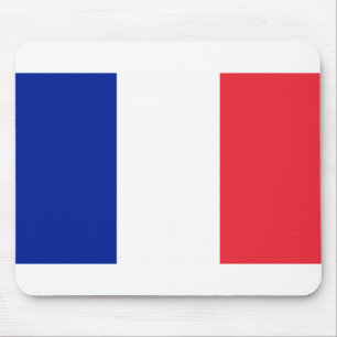Frankreich-Flagge Mousepad