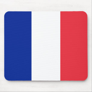 Frankreich-Flagge Mousepad