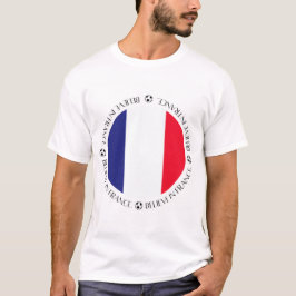 Frankreich-Flagge Patriotische Kleidung T-Shirt