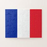 Frankreich-Flagge Puzzle<br><div class="desc">Frankreich-Flagge</div>