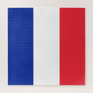 Frankreich-Flagge Puzzle