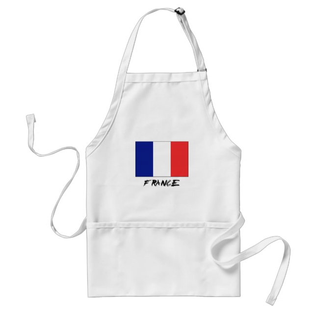 Frankreich-Flagge Schürze (Vorne)