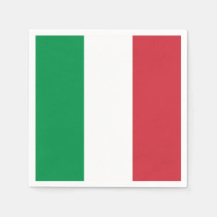 Frankreich-Flagge Serviette