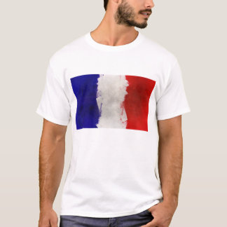 Frankreich-Flagge T-Shirt