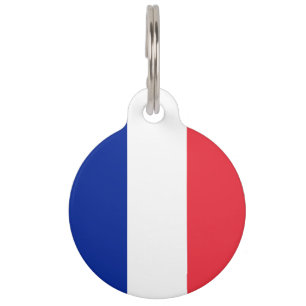 Frankreich-Flagge Tiermarke