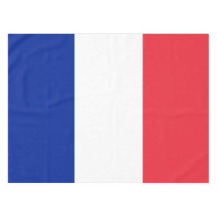 Frankreich-Flagge Tischdecke