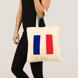 Frankreich-Flagge Tragetasche