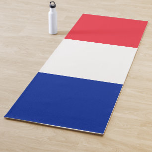 Frankreich-Flagge Yogamatte