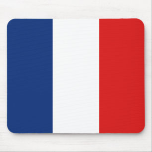 Frankreich Flaggenmousepad Mousepad