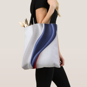 Frankreich Flaggenseidenstruktur