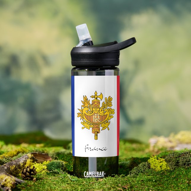 Frankreich Flasche, patriotische französische Flag Trinkflasche (Außenbereich)