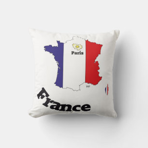 Frankreich France Francia Kissen