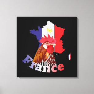 Frankreich, France, Francia Leinwand