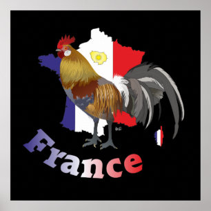Frankreich, France, Francia Poster