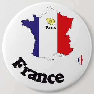 Frankreich Francia Button