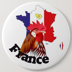 Frankreich Francia Button