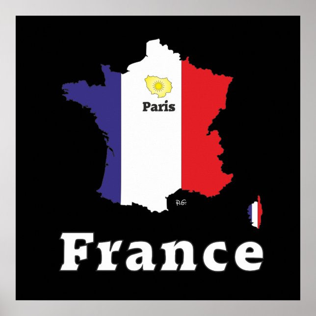 Frankreich, Francia Poster (Vorne)