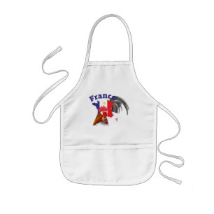 Frankreich Francia Schæ Kinderschürze