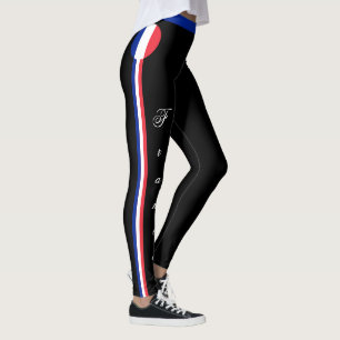 Frankreich / Französisch Flag Fashion Reise / Spor Leggings