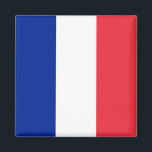 Frankreich (Französisch) Flagge Magnet<br><div class="desc"></div>