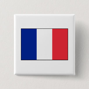Frankreich - Französische Flagge Button