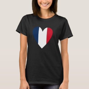 Frankreich Französische Flagge Eiffelturm - Souven T-Shirt