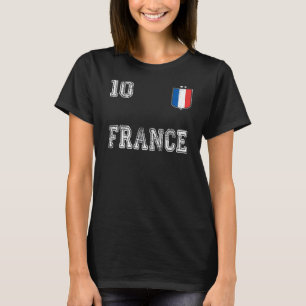 Frankreich Französische Fußballspiele Tag 2022 Spo T-Shirt