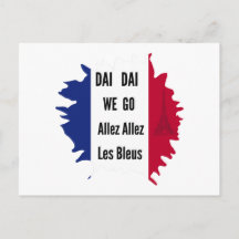 Frankreich Fußball 2026 Allez Les Bleus Aufkleber