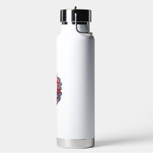 Frankreich Fußball 2026 Fußball Fett Land Typograf Trinkflasche