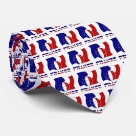 Frankreich - Fußball-Ball - Französische Flagge Pe Krawatte