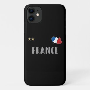 Frankreich Fußball Fan Shirt Französische Flagge Case-Mate iPhone Hülle
