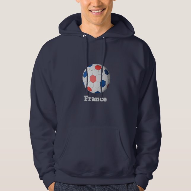 Frankreich Fußball Hoodie (Vorderseite)