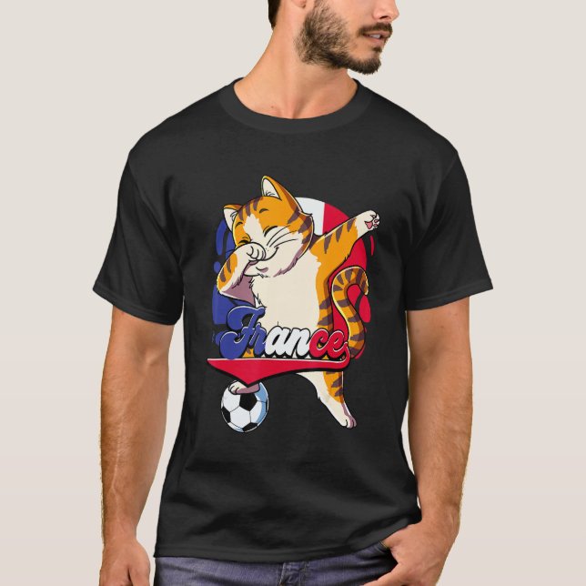 Frankreich Fußball T-Shirt (Vorderseite)