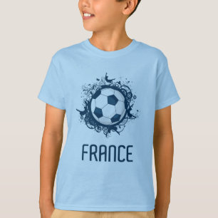 Frankreich-Fußball T-Shirt